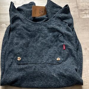 Levi's Charcoal Knit Pullover